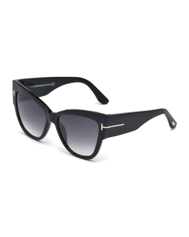 Anoushka Butterfly Sunglasses, Black